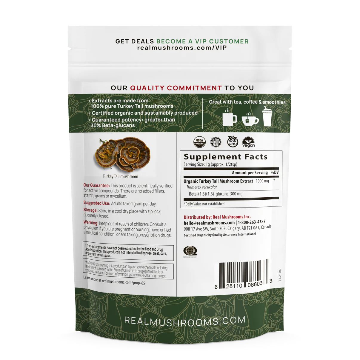 Turkey Tail Extract - Bulk Powder - Image 2