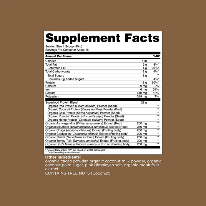 Creamy Cacao Plant-based Protein - Image 3