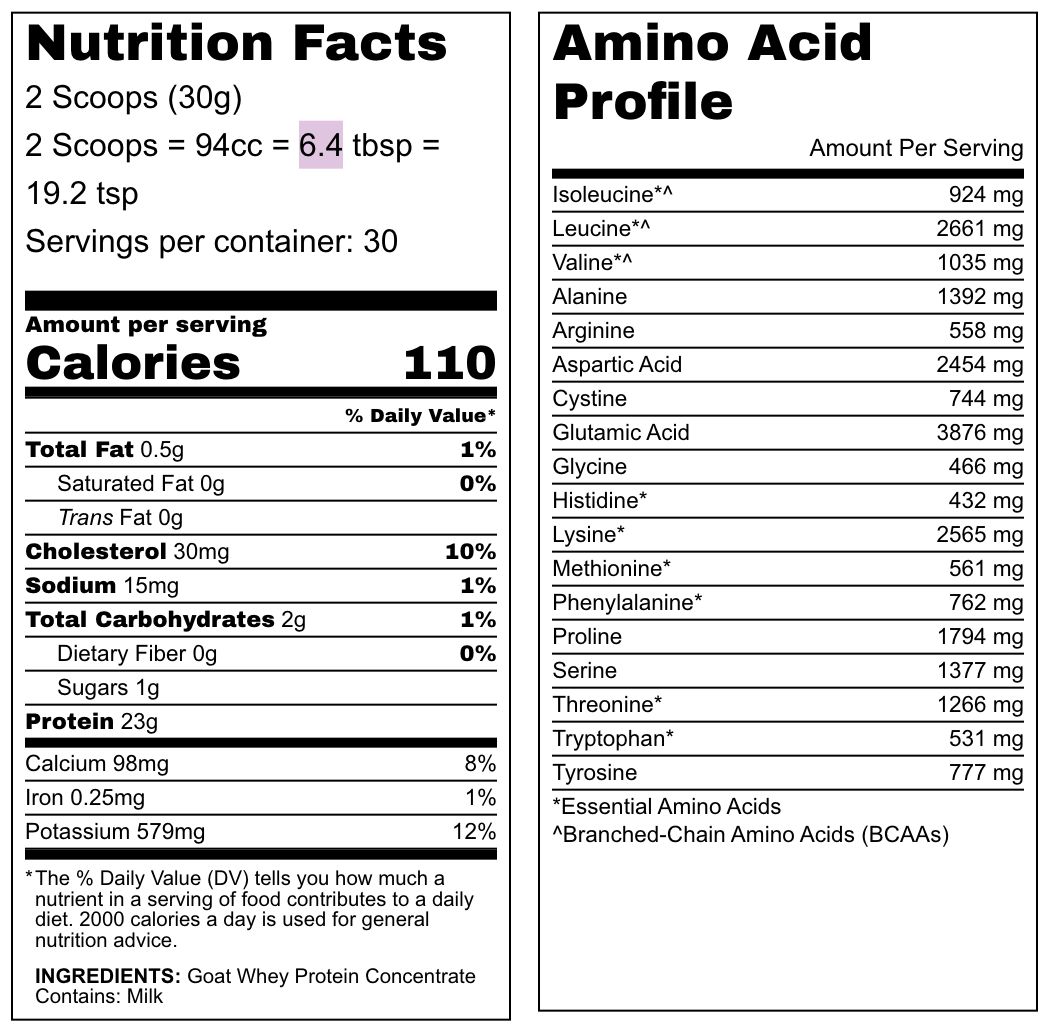 Goat Whey Protein Powder - Image 8
