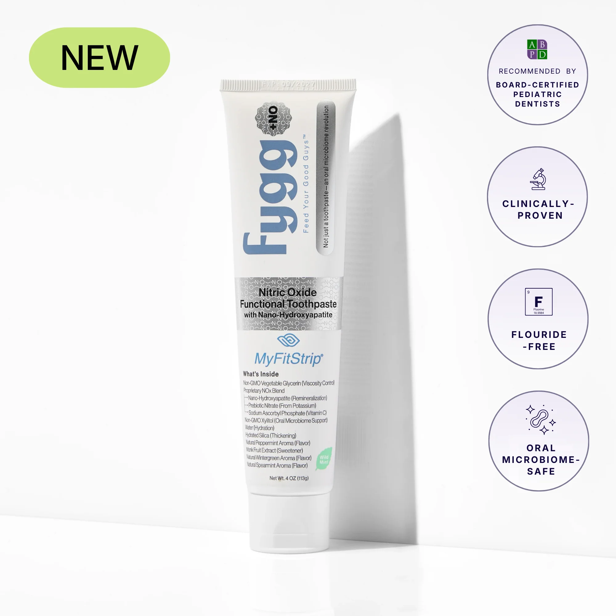FYGG functional toothpaste product